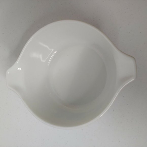 Pyrex 1.5 Quart Casserole Bowl Double Spout No lid Homestead Blue Floral 474-B - Picture 8 of 11